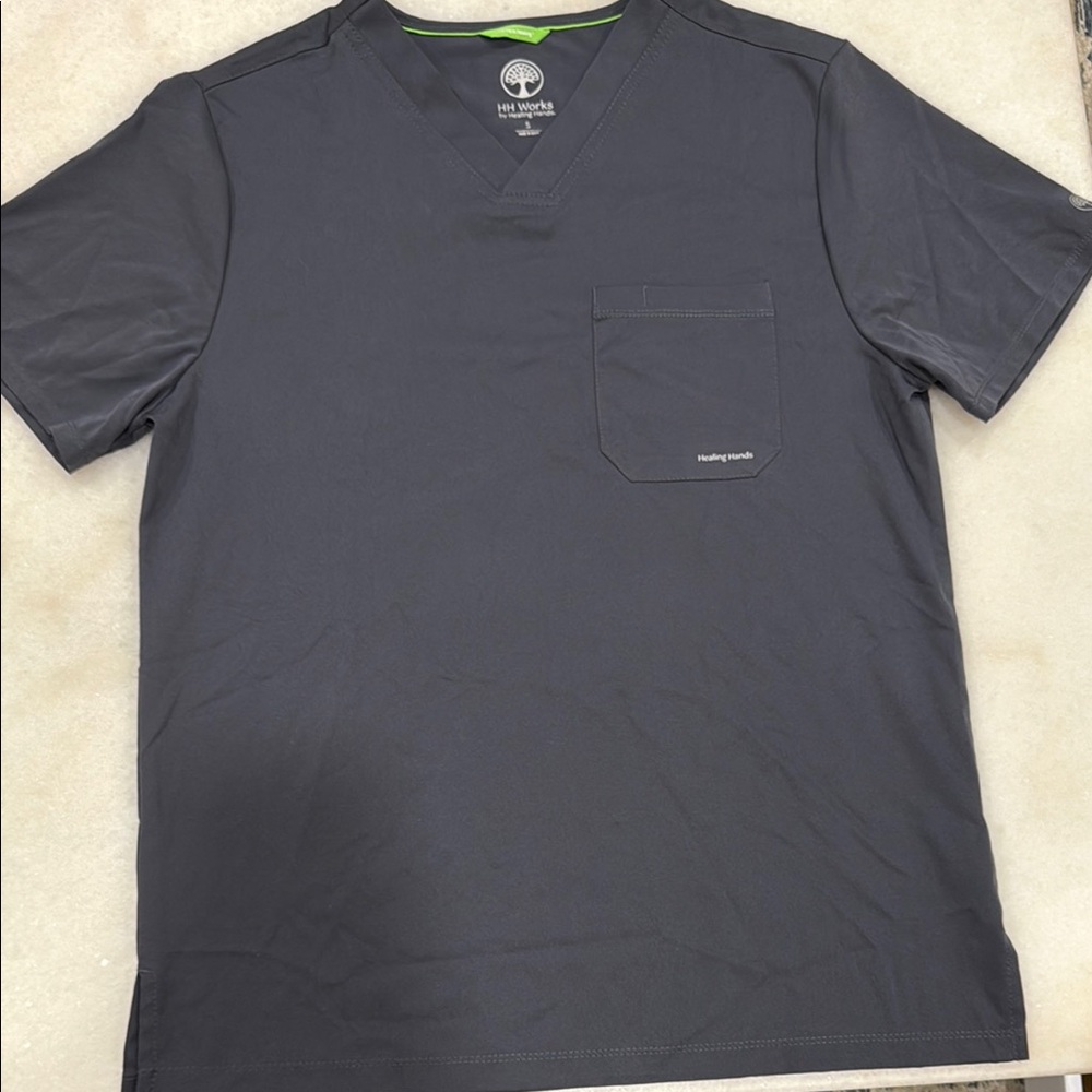Healing Hands Gray Short Sleeve Tee